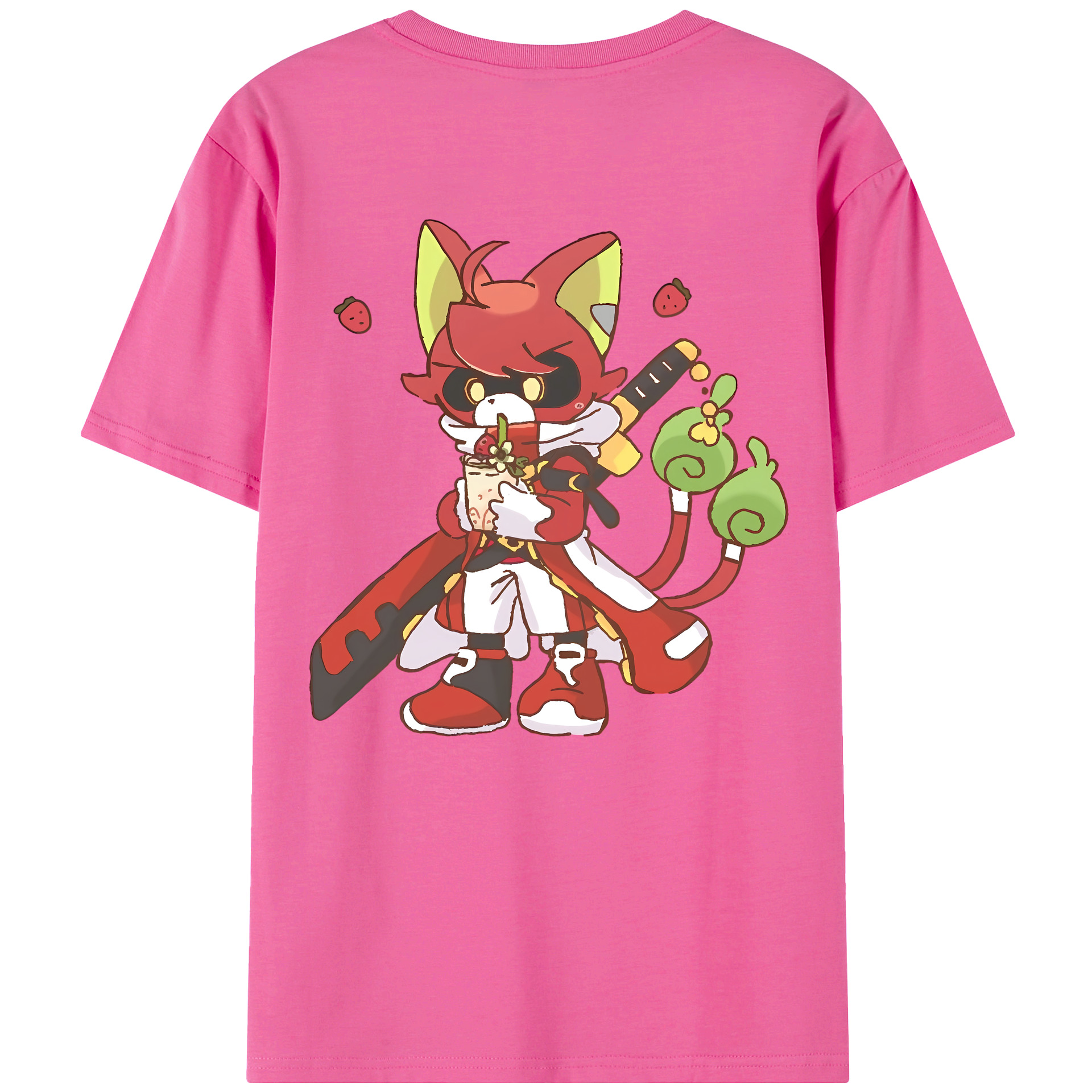 （画像用） 妖怪ウォッチ Yo-kai Watch レディース半袖Tシャツ(バックプリント)